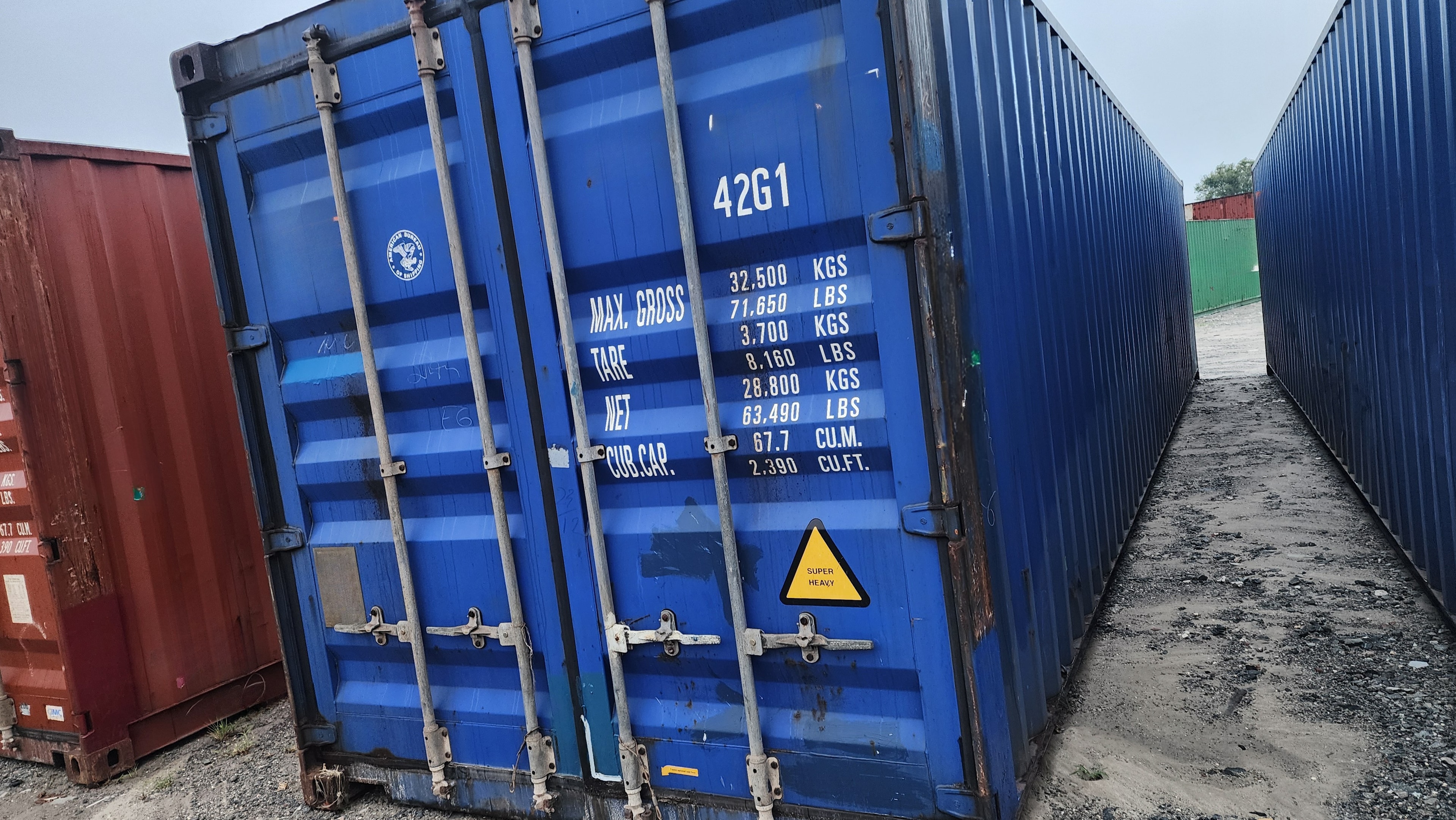 40ft Used Dry Container